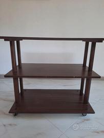 carrello multiuso a tre ripiani