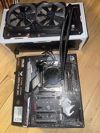 I5 + RAM + SchedaMadre + Raffreddamento a Liquido
