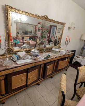 Camera Da Letto + Sala da Pranzo In Stile Impero