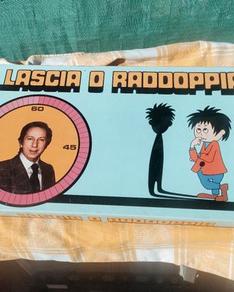 gioco in scatola lascia o raddoppia 