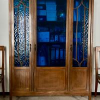 Credenza vetrinetta liberty