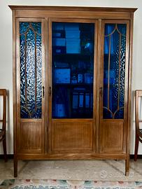 Credenza vetrinetta liberty