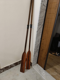 2 Remi Restaurati in vero legno