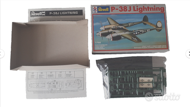 modellino di aereo p-38j lightning Revell aircraft