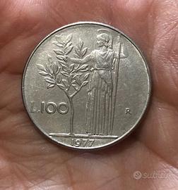 100 lire Italia 1977