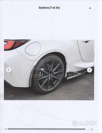 Paraspruzzi Verniciati NUOVI Toyota GR86 dal 2022