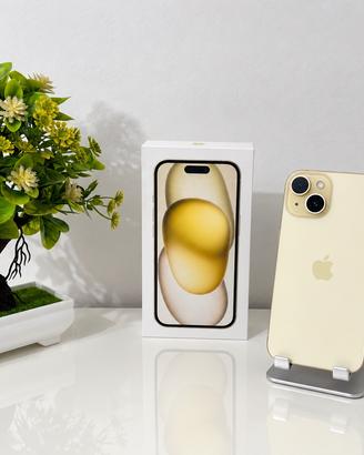 iPhone 15 128GB Giallo Apple Garanzia Telefono iOS