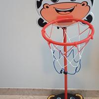 Canestro regolabile per bimbi