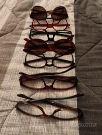 occhiali per montatura 