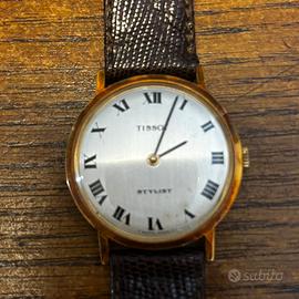 Orologio Stylist in oro Tissot a carica