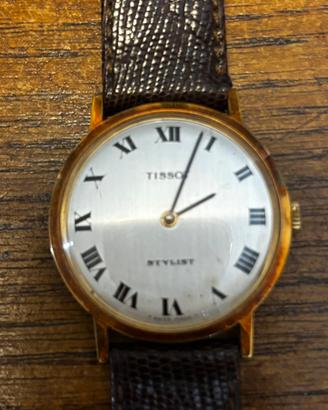 Orologio Stylist in oro Tissot a carica
