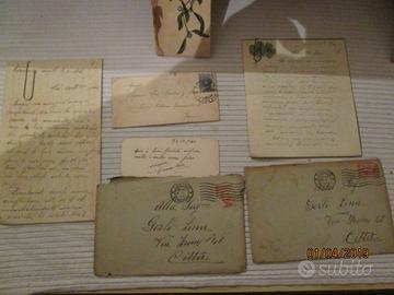 Lettere corrispondenza antica 1912 - 1945