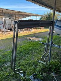 Roll bar abattibile con tendalino