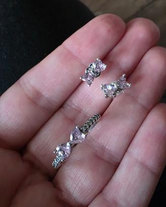 anello piu orecchini pandora 