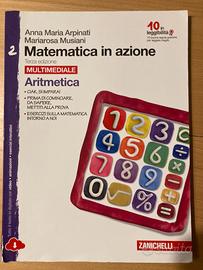 "Matematica in azione" libro scuola Scuola Media