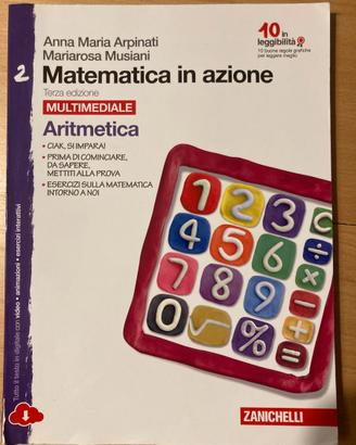 "Matematica in azione" libro scuola Scuola Media