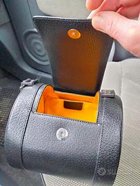 borsa Bulgari vera pelle nera 