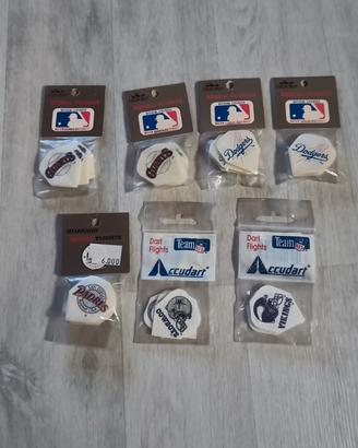 Lotto 7x Alette Freccette Vintage MLB & NFL