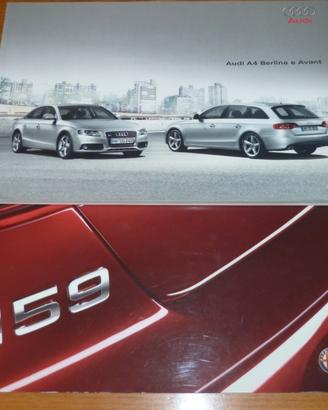 Depliant automobili e jeep vintage