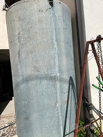 Serbatoio zincato verticale 2000 lt