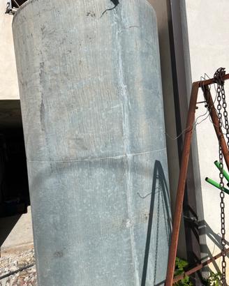 Serbatoio zincato verticale 2000 lt