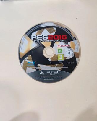 Pro Evolution Soccer 2016 PS3 (SOLO DISCO)