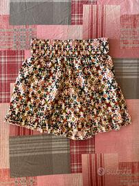 Pantaloncini fantasia floreale taglia S/M