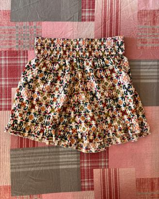 Pantaloncini fantasia floreale taglia S/M