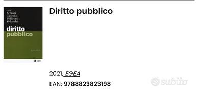 Egea - Diritto Pubblico