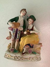 Statuine porcellana vintage N Ginori