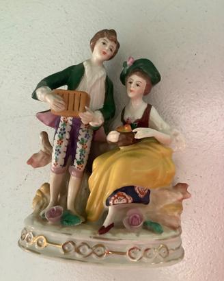 Statuine porcellana vintage N Ginori