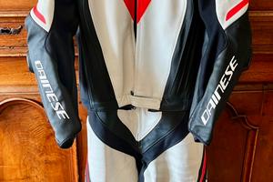 Tuta pelle due pezzi dainese laguna seca 4 tg50