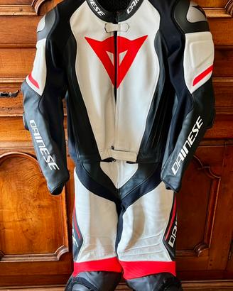 Tuta pelle due pezzi dainese laguna seca 4 tg50