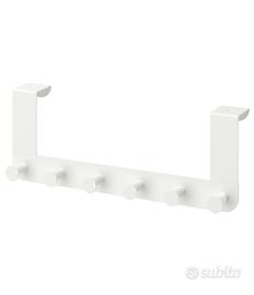 Attaccapanni per porta appendiabiti bianco 