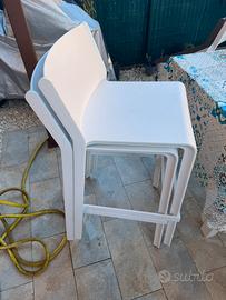 Coppia di sgabelli Nardi outdoor