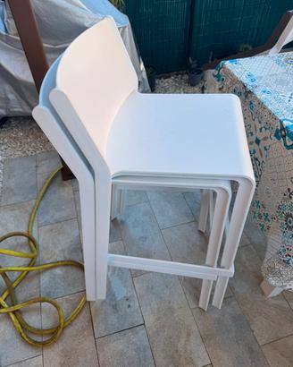 Coppia di sgabelli Nardi outdoor