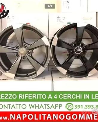 Cerchi in lega Rotor 19 pollici A3 A4 A5 A6 Q2 Q3