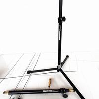 2 stativi luci studio Manfrotto 122B