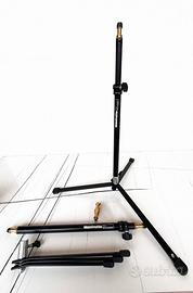 2 stativi luci studio Manfrotto 122B