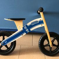 Bici legno senza pedali