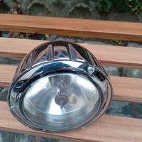 Faro anteriore cromato Harley - Cafe racer