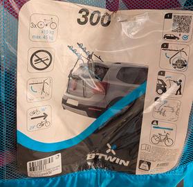 Portabici da portellone B'Twin 300 (2-3 bici)