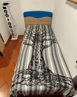 Due letti singoli contenitore