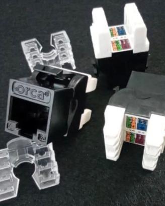 Confezione da 12 Presa RJ45 ORCA