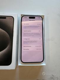 Iphone 15 pro 256gb
