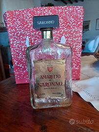 bottiglia amaretto di saronno vintage 