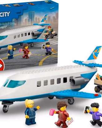 LEGO City Jet Passeggeri - Modellino di Aereo Gioc
