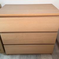 Cassettiera MALM 3 cassetti