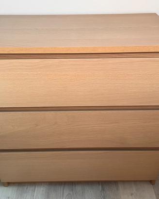 Cassettiera MALM 3 cassetti