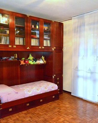 Cameretta stile marina mogano fiammato
